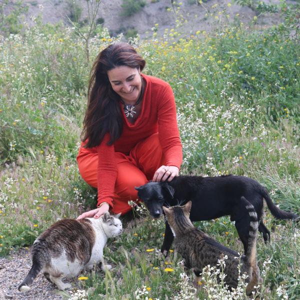 Ruth con sus animales